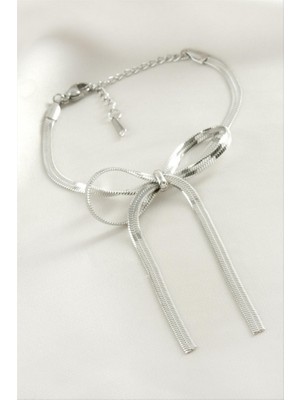 Zero Land Hnrlishp Fiyong Italyan Zincirli Çelik Bileklik - Gümüş Rengi