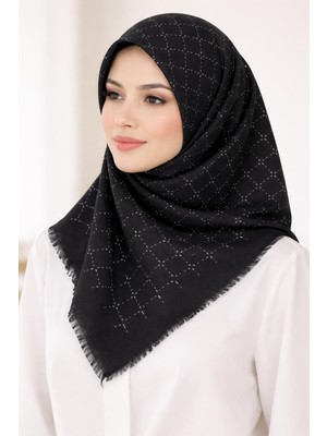 Sinem Emprime Koton Eşarp -  Siyah / GRI-6291-02