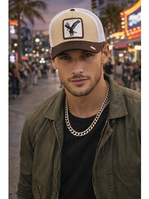 Wearflawless Unisex Hayvan Figürlü Fileli Şapka, Trucker Şapka,ayarlanabilir Yazlık Spor Günlük Şapka,trend Şapka