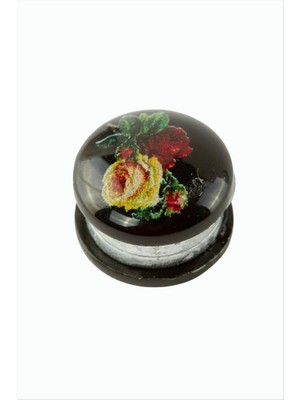 Zero Land Hnrlishp Gül Kupa Eşarp Mıknatısı 1 Adet - Siyah