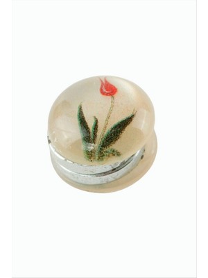 Zero Land Hnrlishp Lale Kupa Eşarp Mıknatısı 1 Adet - Sarı