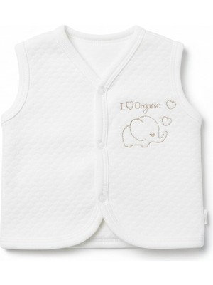 Seabubbles Fil Nakışlı Kapitone Bebek Yelek