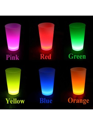 Evvano Neon Parti Glow Bardak 1.5 Oz Karışık Renk 1 Adet Tekli