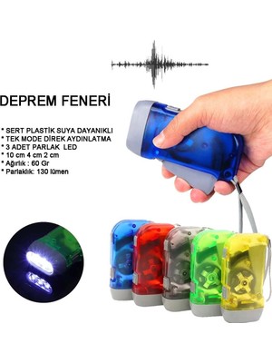 Evvano Elle Şarj Edilebilen Fener WT-092