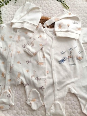 Minisse Fil Baskılı 2 Li Tulum Set