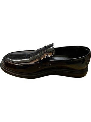 Güven Kundura Erkek Rugan Düz Taban Ayakkabı