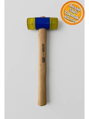 Desa Desa 40 mm Ağaç Saplı Lastik Tokmak Işçi Fayansı