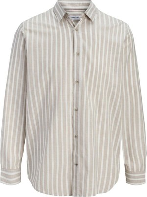 Jack & Jones Jack Jones Henry Mıx Slup Regular Fit Erkek Gömlek 12289180