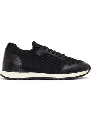 Derimod Erkek Siyah Bağcıklı Kumaş Sneaker 26SFD68866F