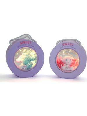 Azrlya Polyester Hello Kitty Cinnamoroll Masa Üstü Lamba ALK1619 - Lisinya