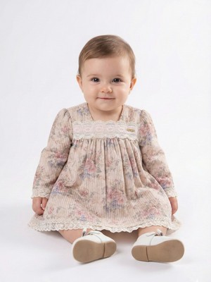 Top Girl Kız Çocuk Elbise 3-12 Ay 4717