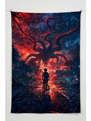 Charmbi Yıkılan Umutlar Duvar Örtüsü – Büyük Boy Tapestry Duvar Halısı, Oyun Anime Film Oda Dekor