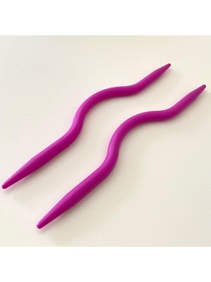 Duck Hoby Ilmek Tutucu, Saç Örgüsü, Yardımcı Şiş, Örgü Aparatı, Örgü,