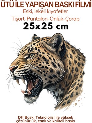 spldizayn Ütü ile Yapışan Dtf Transfer Baskı Kağıdı Tişört Pantolon Fotoğraf Baskısı 25X25 cm