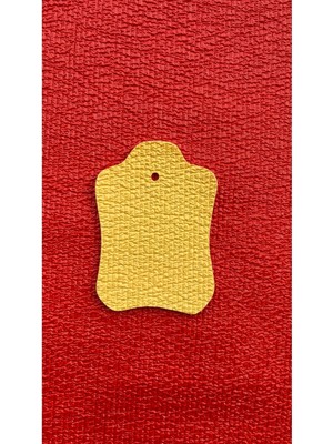 Bitacir Elsa Desen Suni Deri Döşemelik, Çantalık 100 x 140 Pantone 13-0849