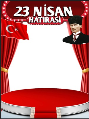 Promisebackdrop2 200X200CM Ekleme Dikişli Kumaş Okul Panoları, 23 Nisan, Anaokulu Panoları