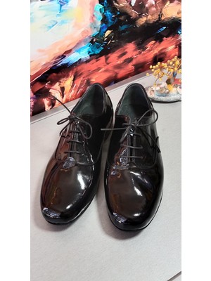 Bitangosu Siyah Rugan 2026 Kalıbı Erkek Tango, Dans ve Salon Ayakkabısı