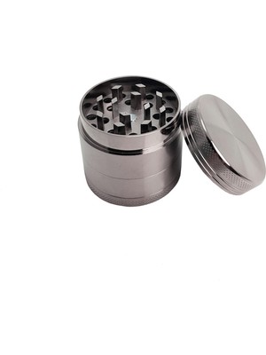 Falconetti Mini Boy Gri 40 mm Çelik Grinder Herbal Parçalayıcı 4 Parça Kullanım Tipi