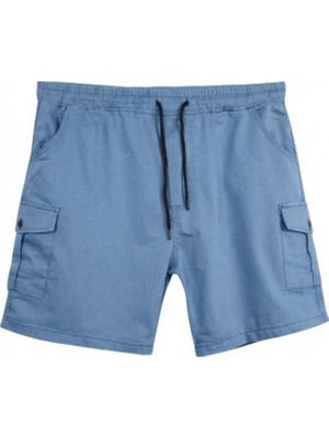 Maruf Shop Erkek Büyük Beden 118-176 Kilo Arası İçin Uygun Kargo Cepli Kot Şort