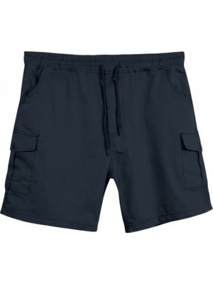 Maruf Shop Erkek Büyük Beden 118-176 Kilo Arası İçin Uygun Kargo Cepli Kot Şort