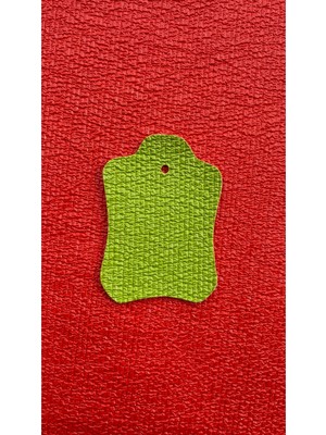 Bitacir Elsa Desen Suni Deri Döşemelik, Çantalık 100 x 140 Pantone 14-0244TCX