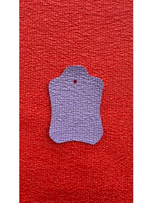 Bitacir Elsa Desen Suni Deri Döşemelik, Çantalık 100 x 140 Pantone 17-3725TCX