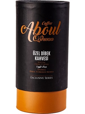 Aboul Qahwaa Coffee Dibek Kahvesi Exclusive Silindir Kutu  250 gr Aboul Qahwaa