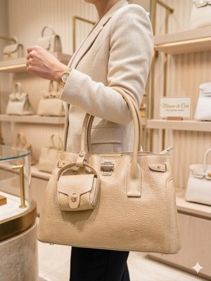 Kriste Bell Şık Cüzdan Detaylı Kadın Omuz ve Kol Çantası