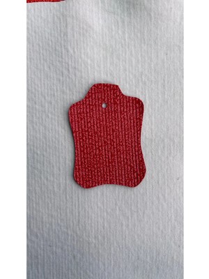 Bitacir Elsa Desen Suni Deri Döşemelik, Çantalık 100 x 140 Pantone 17-1563TCX