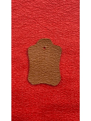 Bitacir Elsa Desen Suni Deri Döşemelik, Çantalık 100 x 140 Pantone 18-1049