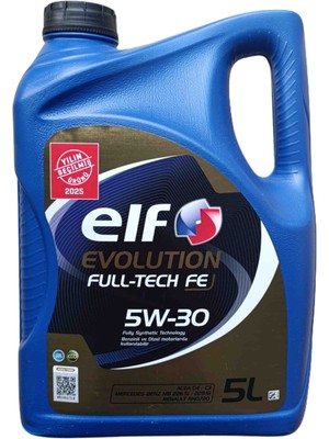 Elf Evolution Fe 5W-30 5lt Motor Yağ 2026 Üretim