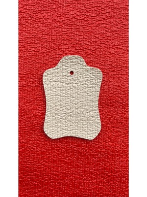 Bitacir Elsa Desen Suni Deri Döşemelik, Çantalık 100 x 140 Pantone 12-1406