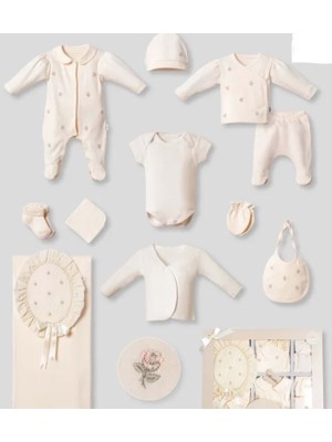 Moonstar Kız Bebek 11Lİ Set - Moonstar - Somon - 0-3 Ay - 53189-SOMON-0-3 Ay