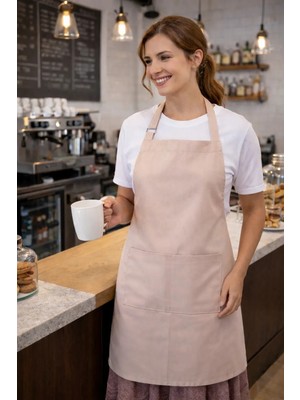 Dery Collection Şef Mutfak Önlüğü 70X80 Leketutmayan Sıvı Itici Kumaş