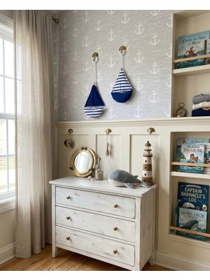 Ceya ikili Yelkenli Çocuk Odası duvar süsü Bebek Odası Duvar Süsü dekorasyon