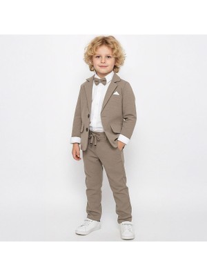 Sy Store Keten Ceketli Salaş Erkek Çocuk Takım