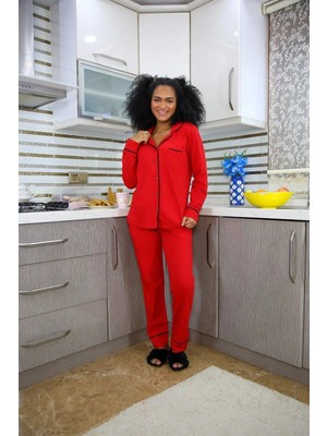 Veralya Moda Kadın Yılbaşı 2'li Özel Kalp Kutulu Slip - Pijama Hediye Seti