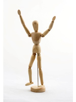 Derin Stok Ahşap Robot Model 1