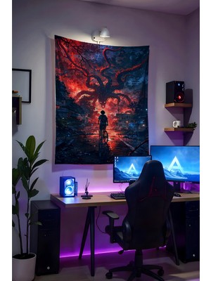 Charmbi Yıkılan Umutlar Duvar Örtüsü – Büyük Boy Tapestry Duvar Halısı, Oyun Anime Film Oda Dekor