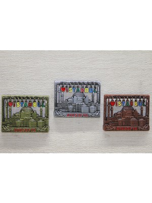 Derin Stok Sarkaçlı Istanbul Temalı Magnet - Model 4