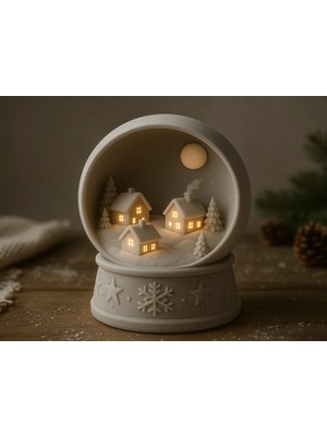 Hasfar Tech Kış Köyü Kar Küresi