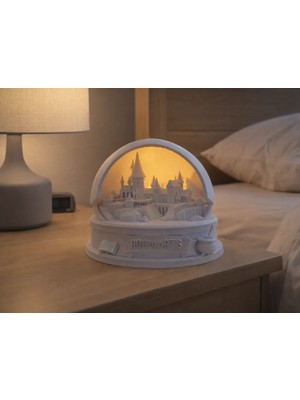 Hasfar Tech LED Mumluklu Hogwarts Kar Küresi