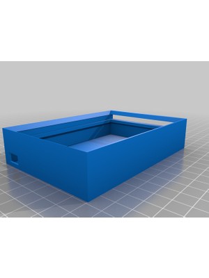 Akaslan Plastik Lithophane Kutu ve Kutu 9V 6F22 (Bu Ürün Sadece Plastik Parçadır - Almadan Önce Soru Sorabilirsiniz)