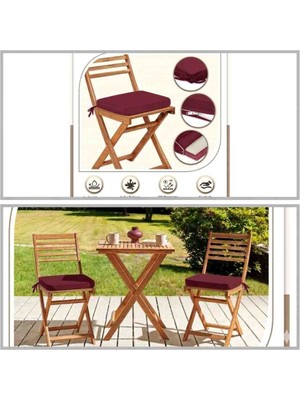 Ayzen Home Süngerli Fermuarlı Sandalye Minderi