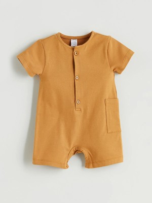 Lc Waikiki Yeni Sezon Bisiklet Yaka Basic Erkek Bebek Tulum