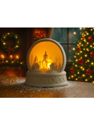 Hasfar Tech Kış Köyü Kar Küresi