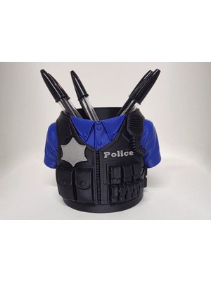 Hasfar Tech Kişiselleştirilebilir Polis Üniforması Şeklinde Kalemlik