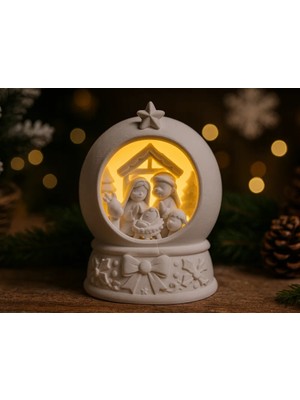 Hasfar Tech Noel Doğuş Sahnesi Kar Küresi