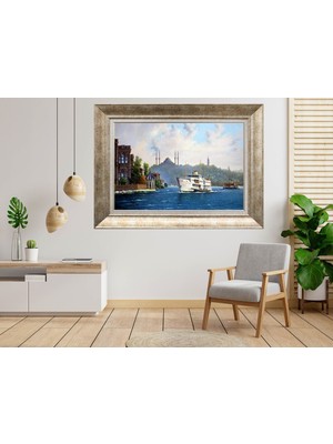 Giyense Gümüş Çerçeveli Tablo CB449