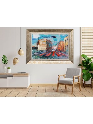 Giyense Gümüş Çerçeveli Tablo CB602